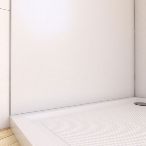 Panneau Mural Finition Aluminium Blanc 90 x 210 cm - WALL'IT BLANC