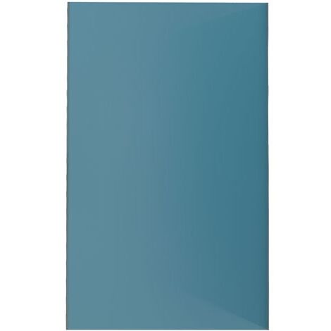 panneau mural finition aluminium bleu 120 x 210 cm - wall'it bleu