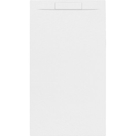 Allibert- Receveur de douche LUNA 160X90cm blanc mat (1/5)