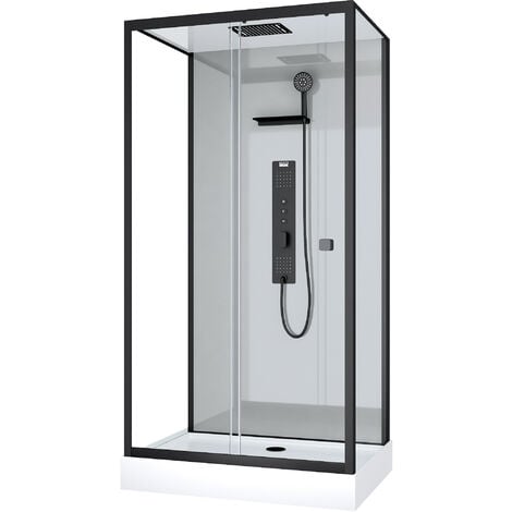 Colonne de douche : hydromassante, thermostatique - Aurlane