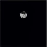 receveur 80x80x2cm extra-plat en polybéton noir mat effet soft-touch - redécoupable - nelson