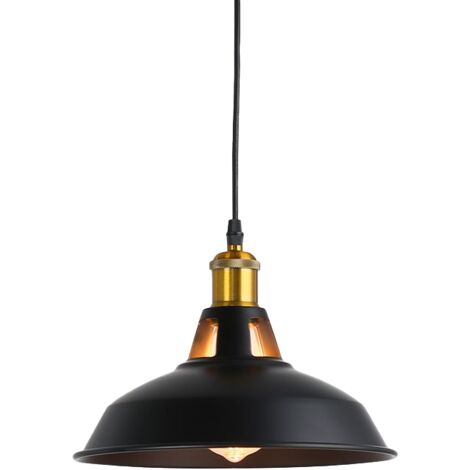ALPINALUZ Lámpara industrial retro colgante de metal "CUPLA" (1/5)