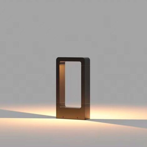 ALPINALUZ Bolardo para caminos lámpara de pie para exterior"CUBITO"LED 7W IP65