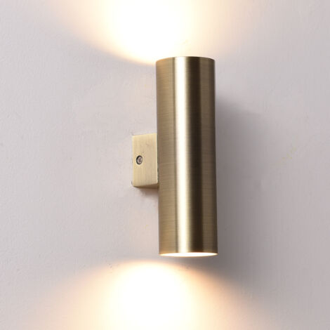 Aplique pared DUO PRO bronce envejecido GU10 arriba/abajo