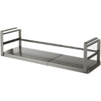 FLASIDU Kitchen Cabinet Organizer, Black.