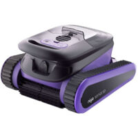 Niya Sonar 50 Robot Piscine sans Fil avec App, Navigation Intelligente, Nettoyage Ligne d'Eau, Système de Filtration Fine, pour Piscines Enterrées & Hors Sol jusqu'à 12 m