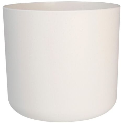 Macetero B.for Soft Round Elho Blanco 18 cm
