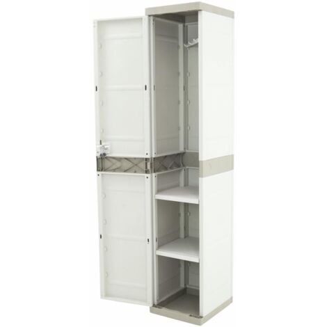 Taquilla 35 cm Titanium Plastiken Beige
