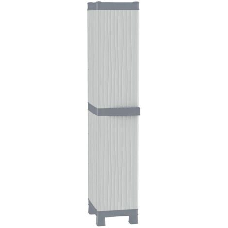 Armario de resina WaveBase 1 puerta 2350R 35x43,8x181,8 cm