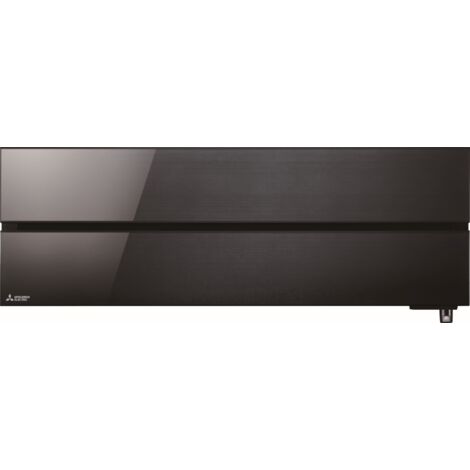 Mitsubishi Electric – Climatiseur réversible mural 9000 Btu – Noir Onyx – SEER 10,5 – SCOP 5,2 – Classe A+++ – Contrôle Wi-Fi via MELCloud