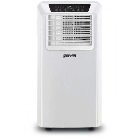 Zephir – Climatiseur mobile silencieux 9000 BTU – Classe A – Pompe à chaleur – 1050W – Pour espaces jusqu'à 30m² – Blanc (1/5)