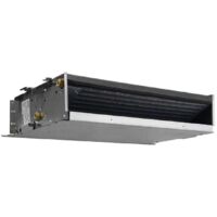Ventiloconvecteur Inverter canalisé sans enveloppe – Débit d’air modulable – Moteur Brushless – Puissance sonore 34-48 dB – Installation horizontale/verticale – Aermec