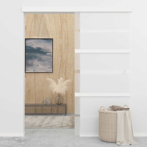 Furniture Limited - Porta Scorrevole in Vetro ESG e Alluminio