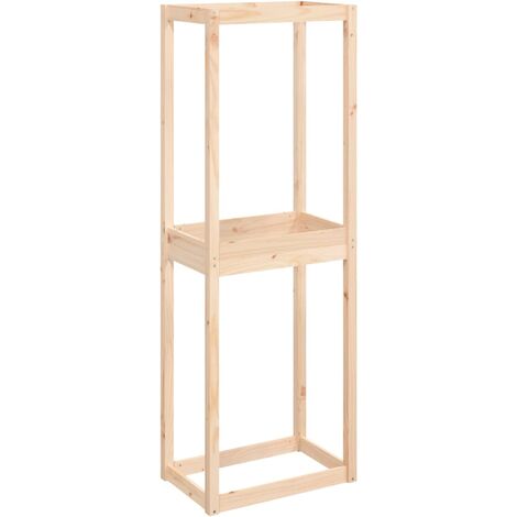 Portapneumatici In Legno Massello Di Pino - 120x40x40 Cm, Per 4 Pneumatici - Per Garage, Officina, Magazzino - Foto 2