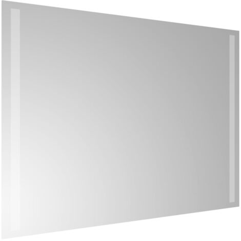 Furniture Limited - Specchio da Bagno con Luci LED 50x70 cm