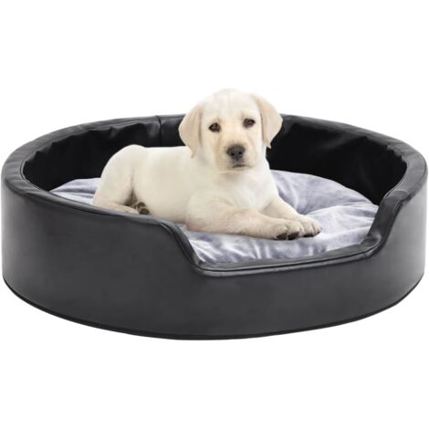 Furniture Limited Lettino Per Cani Nero E Grigio X X Cm