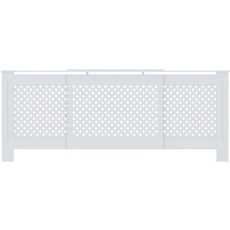 Coperchio Per Radiatore Con Motivo A Nido D'ape MDF Riscaldamento ECD - Foto 13