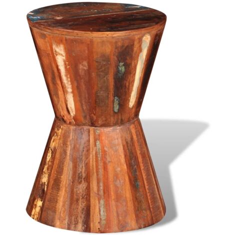 Furniture Limited - Sgabello in Legno Massello di Recupero