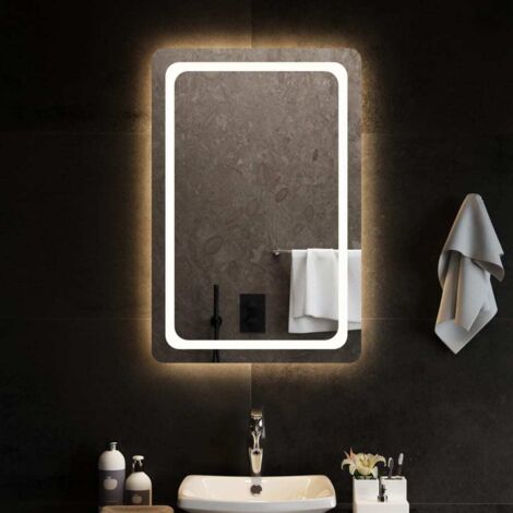 SPECCHIO DA BAGNO CON LED, 100X60CM ... - Leroy Merlin