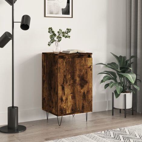 VidaXL Credenze 2 pz Rovere Fumo 60x31x70 cm in Legno Multistrato | Leroy Merlin