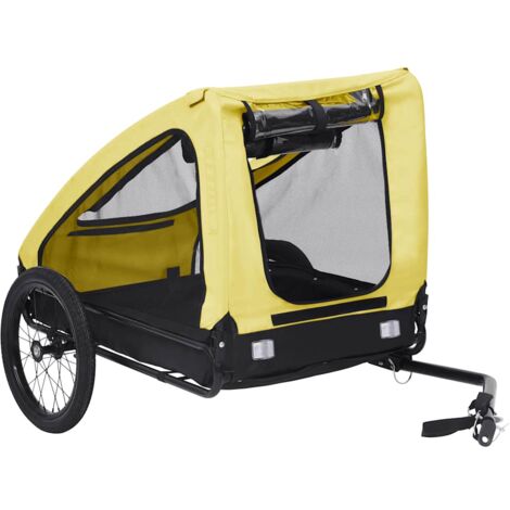 Remorque Vélo Bob Ibex Pour 26" – ZweiPlusZwei TR0511 – Or – Neuf