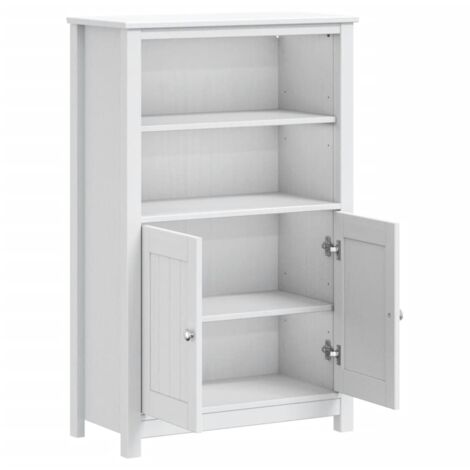 Furniture Limited - Mobile da Bagno BERG Bianco 69,5x34x110 cm