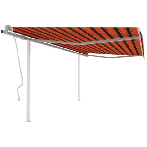 VidaXL Tenda da Sole Laterale Retrattile Crema 220x1200 cm | Leroy Merlin