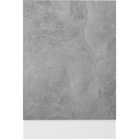 Furniture Limited - Pannello Lavastoviglie Grigio Cemento 45x3x67