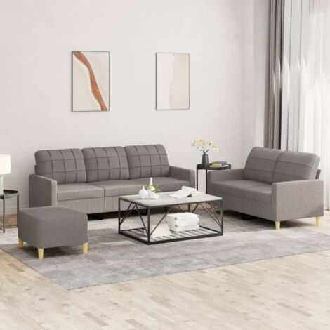 VidaXL Set Da Giardino 7 Pezzi Con Cuscini, Tavolo 100x60 Cm, Legno Di Acacia Per Esterno
