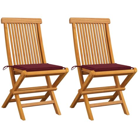Cuscini per sedie - Flat: Rosso - Negozio online