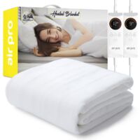 Air Pro Electric Blanket - Fully Fitted Mattress Cover With Elastic Straps - Super King-180x200cm