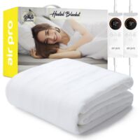 Air Pro Electric Blanket - Fully Fitted Mattress Cover With Elastic Straps - Double-135x190cm
