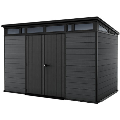 Keter – Abri de jardin résine 7,15 m² – Résistant aux intempéries – Rangement d'outils et équipements – Entretien minimal
