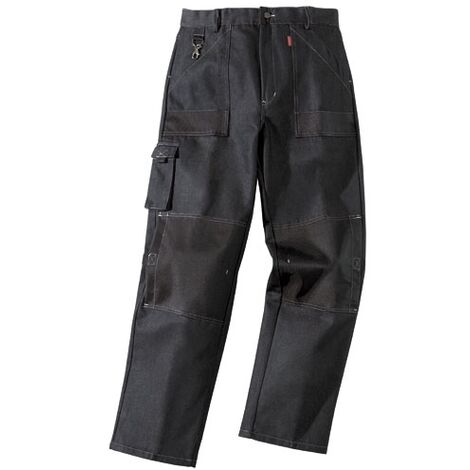 Pantalon de travail multipoche gris résistant marque française - LMA