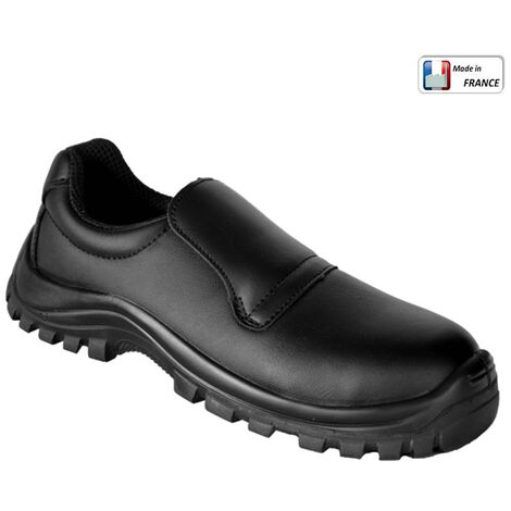 Chaussure de sécurité cuisine agroalimentaire fabrication française- noirS2  Noir 38