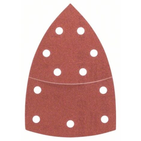 Papier de sable Bosch 2609256A65 102x62/93 mm K180 10 unités