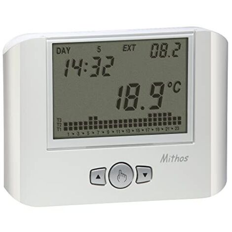Vemer Cronotermostato da parete MITHOS Bianco VE328100