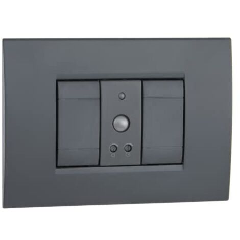 Rilevatore di Movimento Crepuscolare da Incasso Vemer VE770700 Sens Ir Grigio