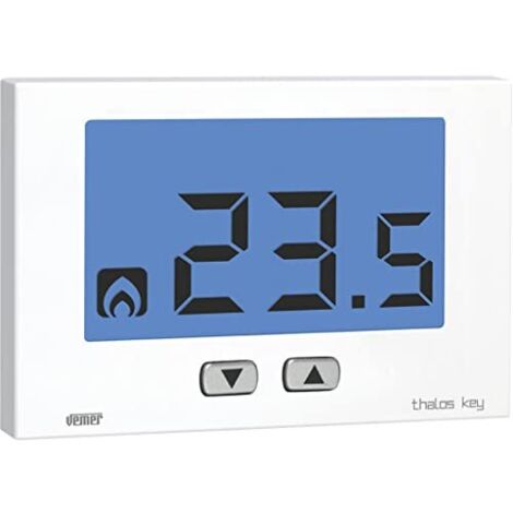 Termostato Digitale da Parete Alimentazione 230V Vemer VE720900 Thalos Key
