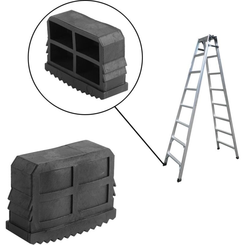 ZZJMCH Lot De 10 Cales En Plastique Noir Multi-usages Pour Nivellement De Capacité De Poids Extrême, Faciles à Clipser, Pour Cales De Toilettes, Portes, Fenêtres, Abris De Jardin, Table