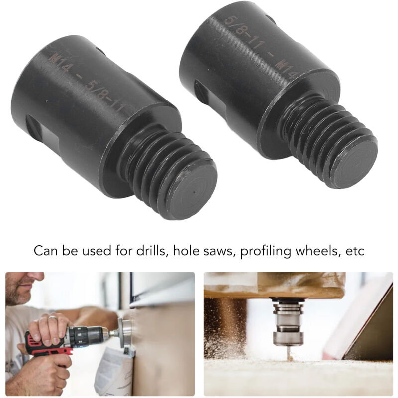 Lot De 2 Adaptateurs Filetage M14x1.5 Femelle Vers M10x1 Mâle - En Cuivre - Pour Circuits Hydraulique, Carburant, Pneumatique
