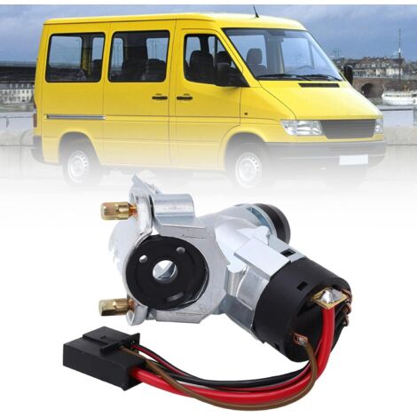 Commutateur D'allumage, 0005458108, A0005458108, A0005458108, 901 460 01 04, 9014600104, Commutateur D'allumage de Voiture avec 2 Clés de Rechange pour SPRINTER VITO Sprinter