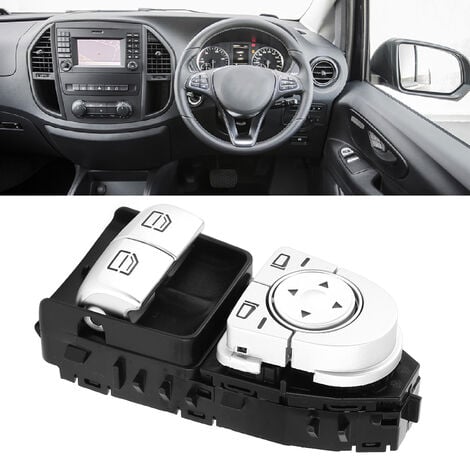 Ej.Life Interrupteur de Commande de Vitre Électrique Avant A2059056911 Convient pour Mercedes‑Benz Vito 447 448