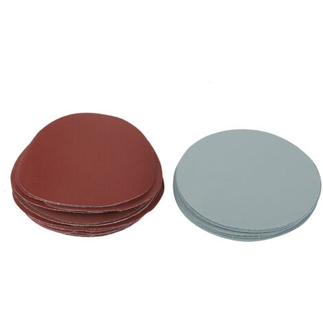 Ej.Life Papier à Poncer 25pcs Coloré 800 1000 1500 2000 3000 Mélanger Poncer Sander Disque Ponçage Papier Tampons Papier abrasif Ensemble de Ponçage pour le Ponçage Polissage Derusting