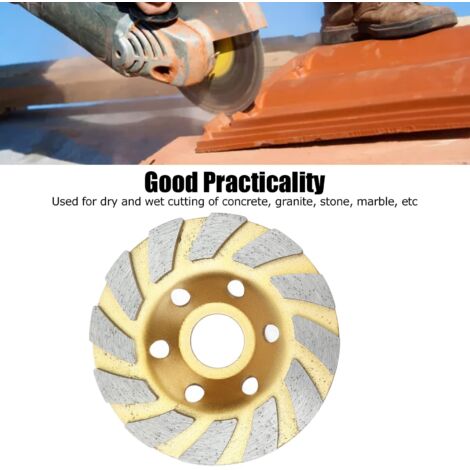 Lame De Scie Circulaire Diamant 4,5 Pouces - HIGHDRIL - Pour Carrelage, Marbre Et Plus !