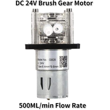 Pompe Péristaltique Doseuse DC 12V 32x23mm - Laboratoire Bioingénierie - 0-150 Ml/min