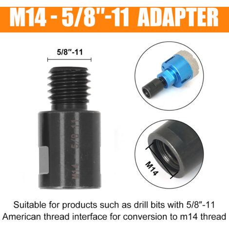 Adaptateur Pour Meuleuse M10 Adaptateur Convertisseur Pour Meuleuse D'angle M14 Vers M10 - 3 Pièces - Pour Disques Et Accessoires Conversion Filetage M14 M10