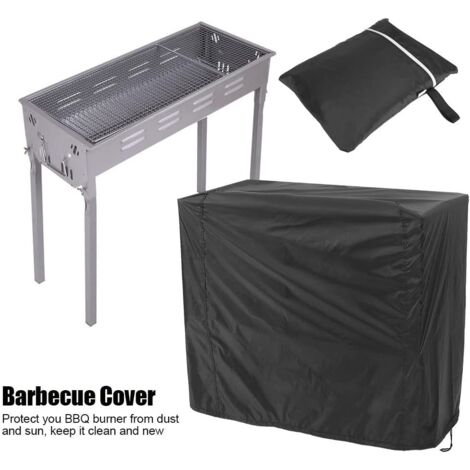Ej.Life Housse pour barbecue à gaz - En polyester imperméable - Avec sangles de sécurité pour barbecue - Pour pique-nique en plein air - 80 x 66 x 100 cm