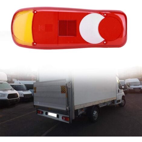 Ej.Life Feu Arriere Pour Remorque,Feux Arriere Camion,Piloto Trasero Master Camion,Couvercle De Feu Arrière Et Lentilles Cabstar Couvercle De Lentille Arrière Pour Camion Master 35 Partner