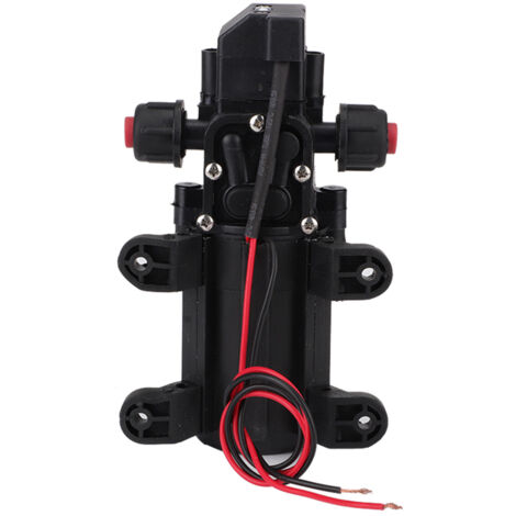 Pompe à Eau Haute Pression Keenso 12V 60W - 5L/min - 116 PSI - Pour Camping-Car, Bateau, Jardin